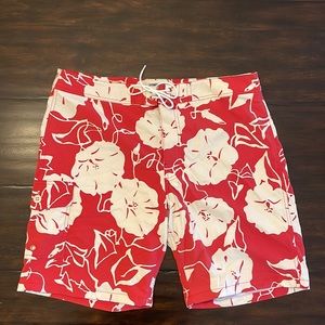 J. Crew Mens Size 34 Board Shorts. Never worn.